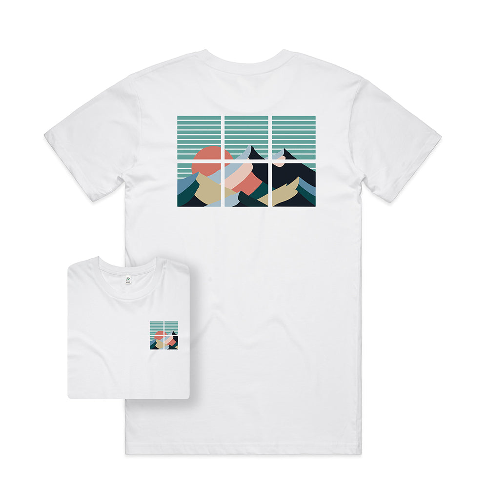 Over the Mountains T-shirt / Back Print