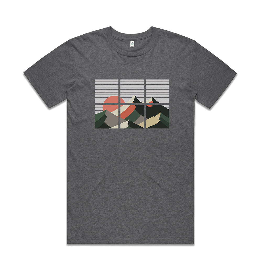 Over the Mountains T-shirt / Front Print