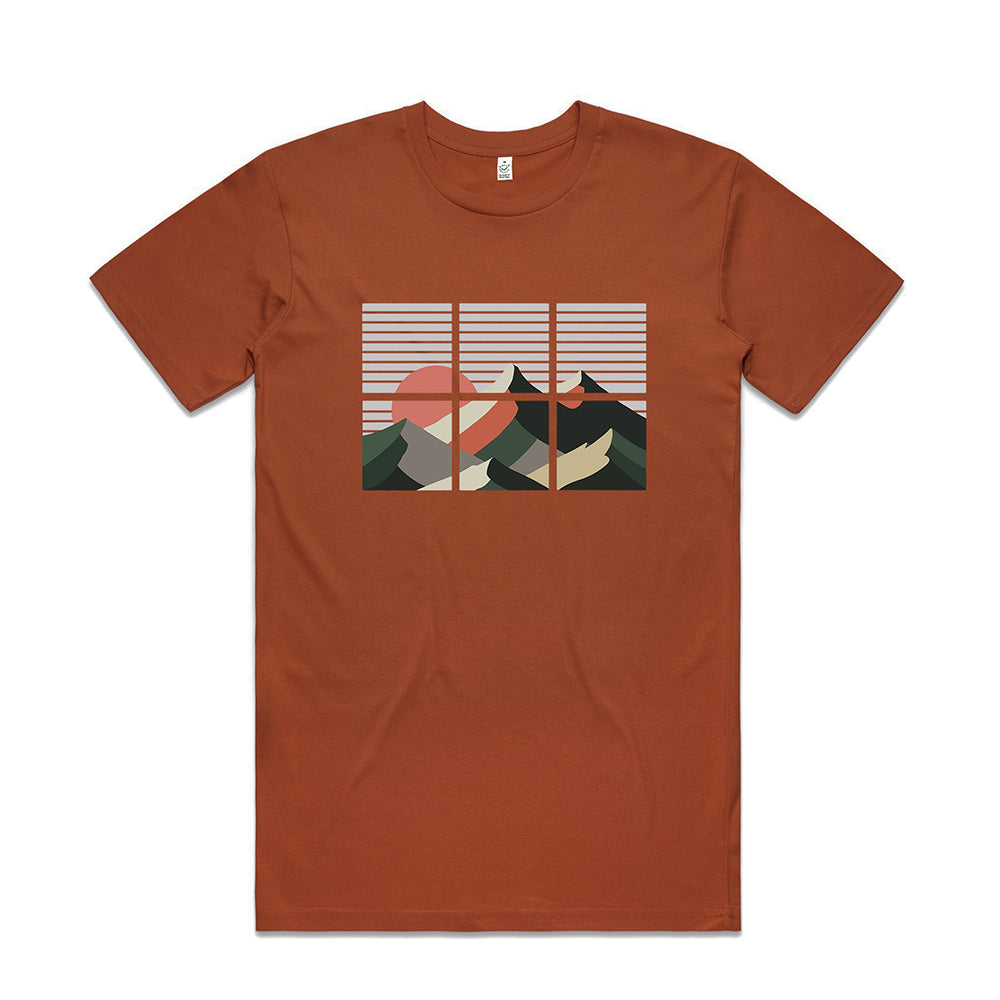 Over the Mountains T-shirt / Front Print