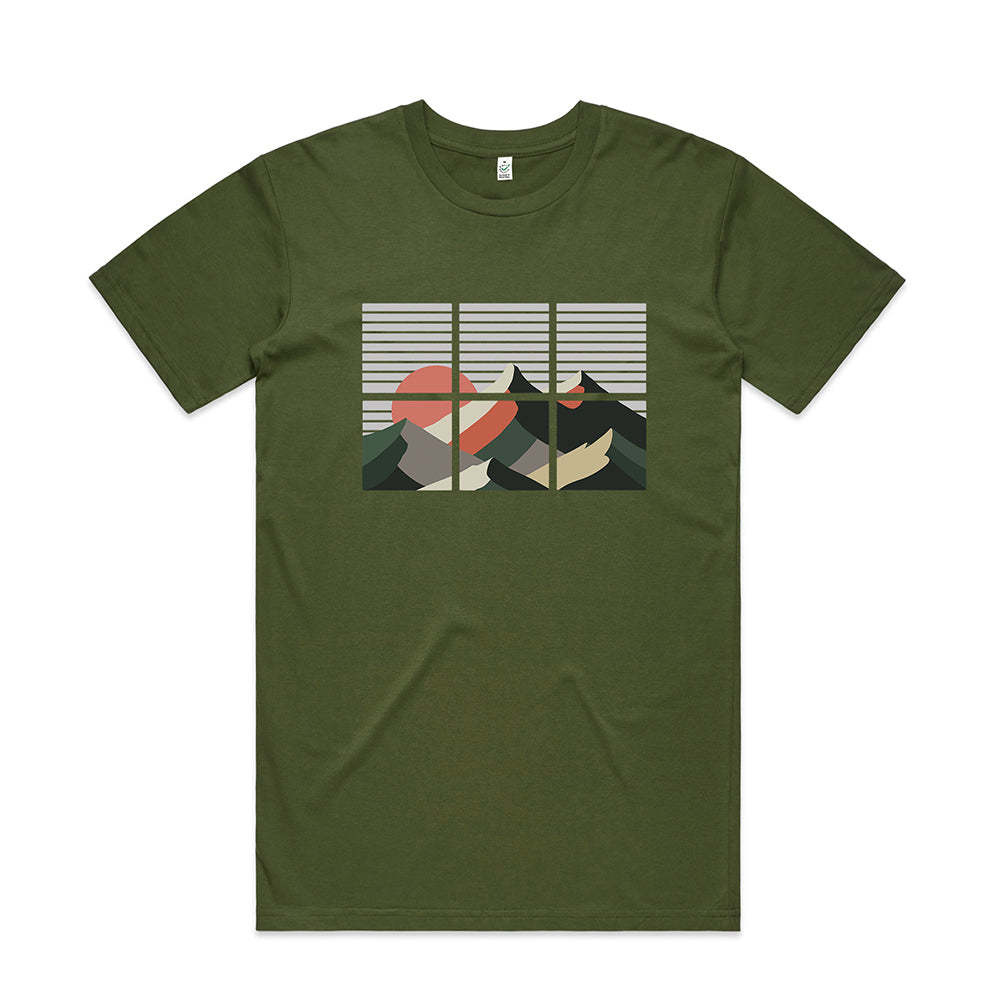 Over the Mountains T-shirt / Front Print