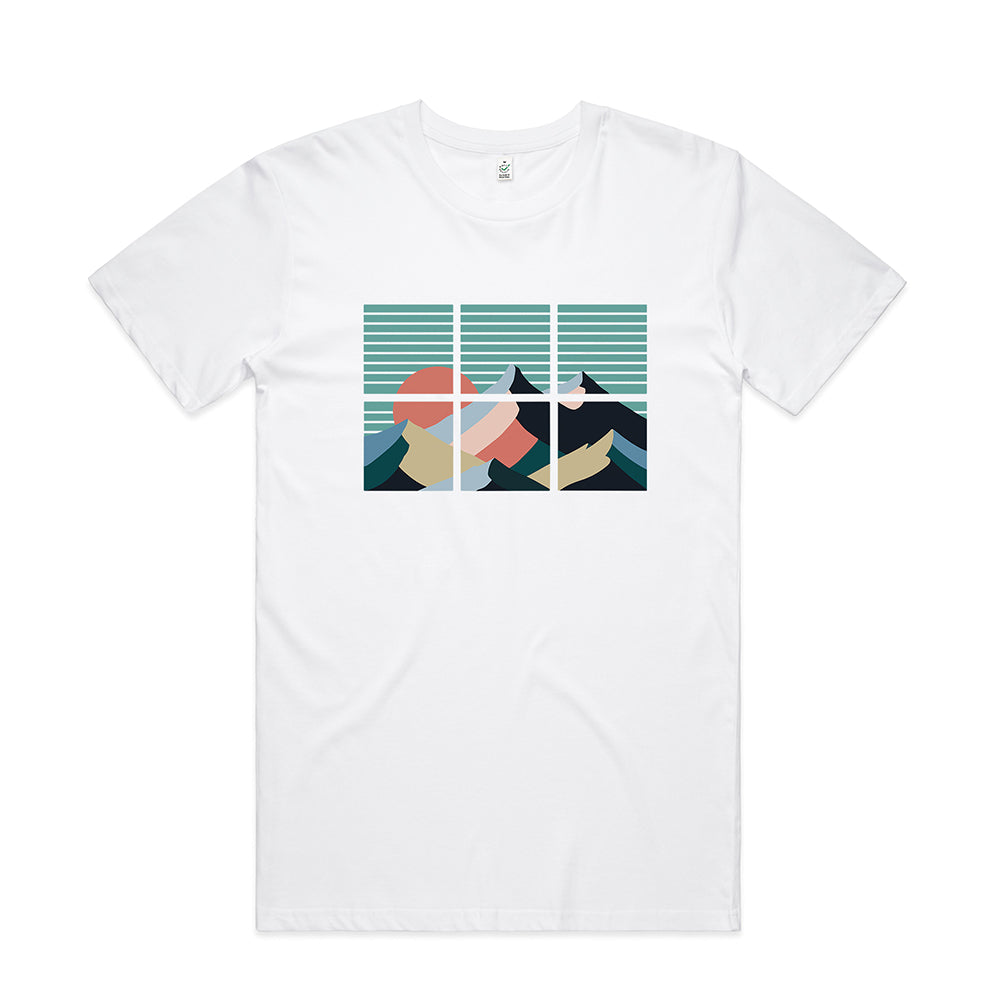 Over the Mountains T-shirt / Front Print
