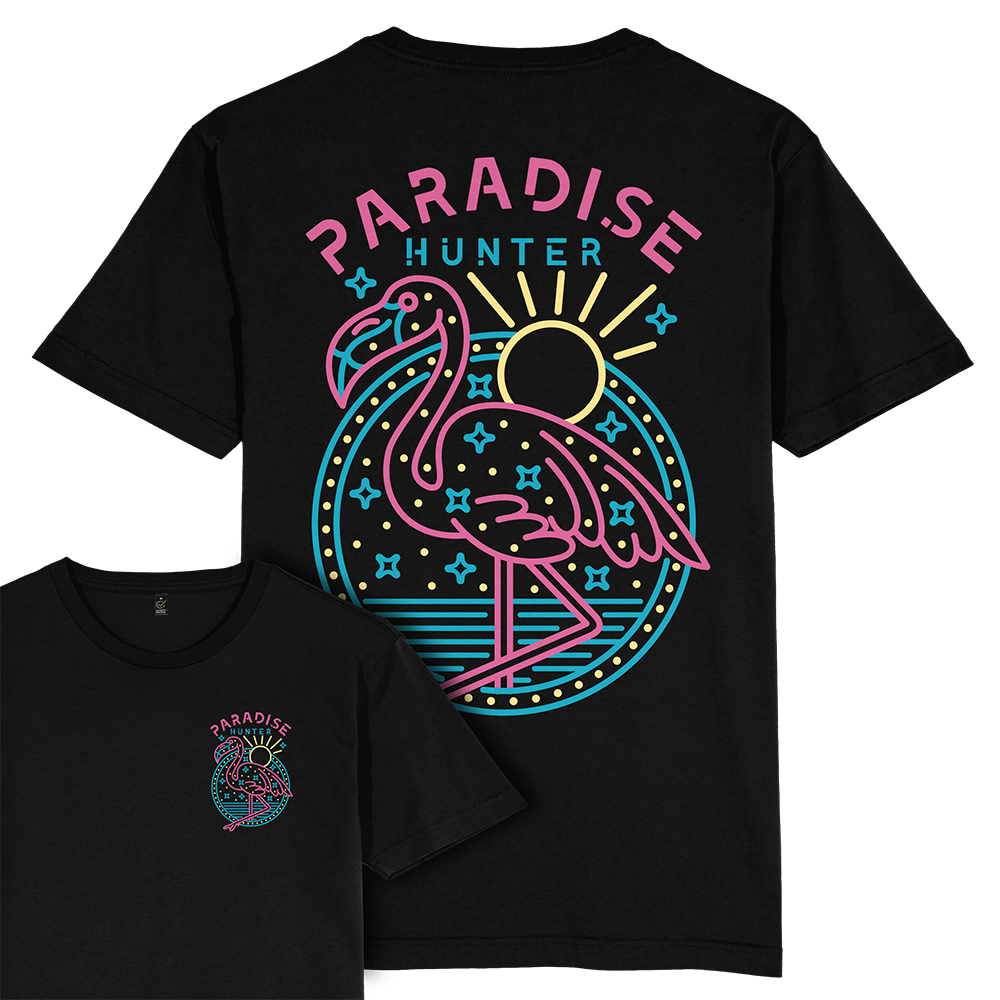 Paradise Hunter T-shirt / Back Print