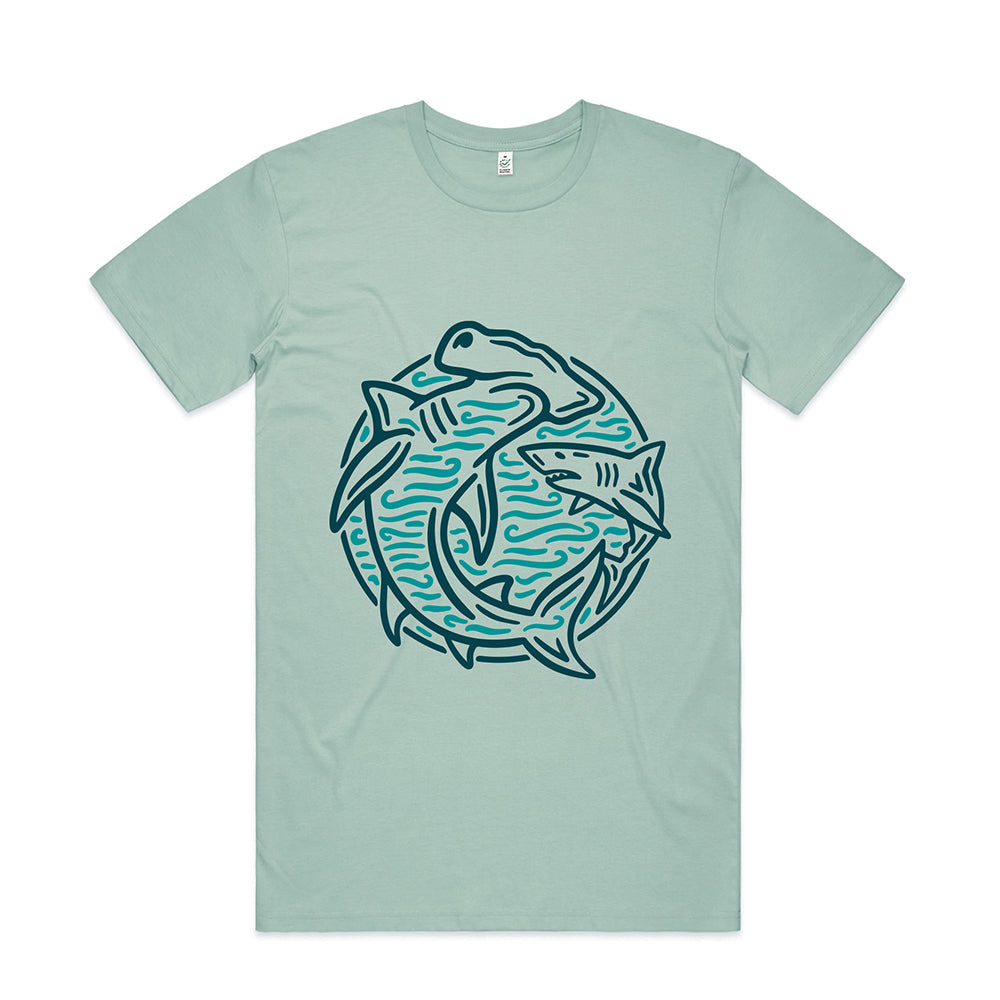 Shark Scene T-shirt / Front Print