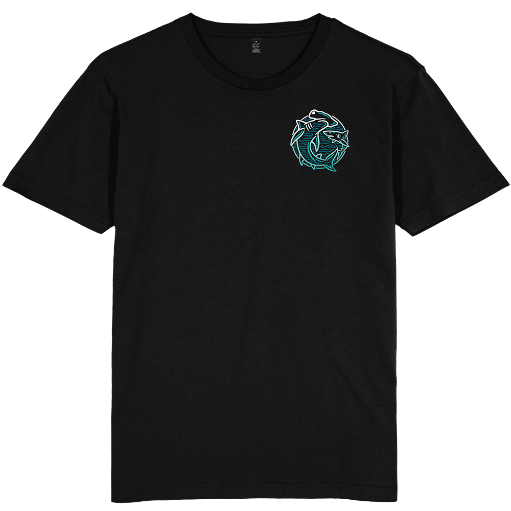 Shark Scene T-shirt / Pocket Print