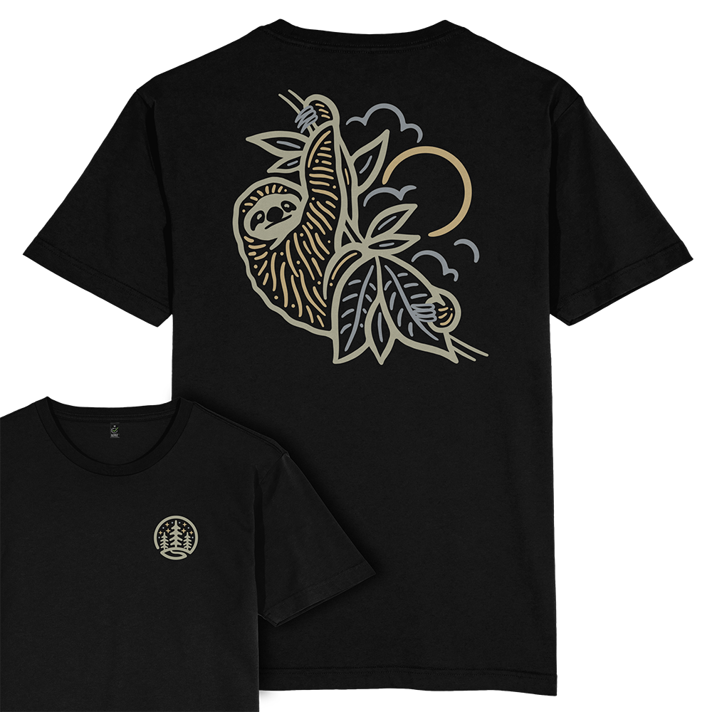 Sloth T-shirt / Back Print