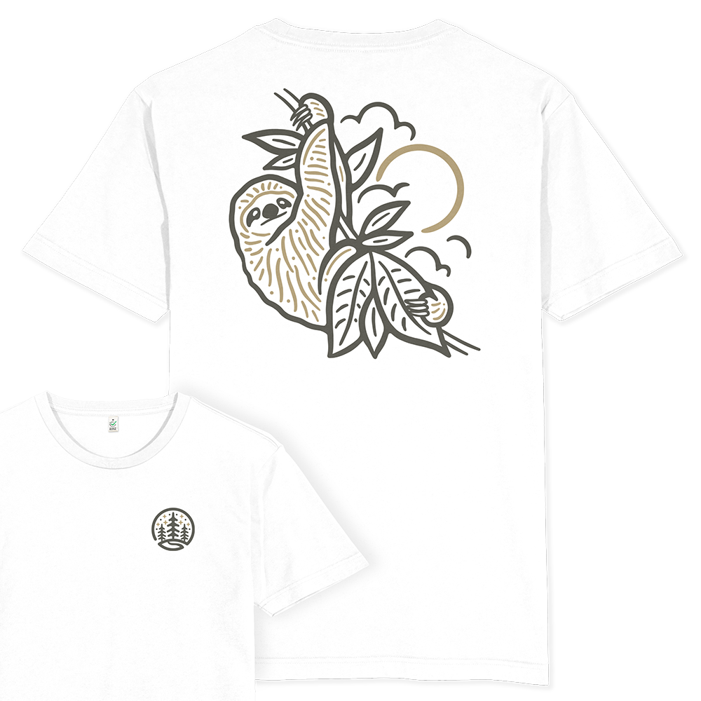 Sloth T-shirt / Back Print
