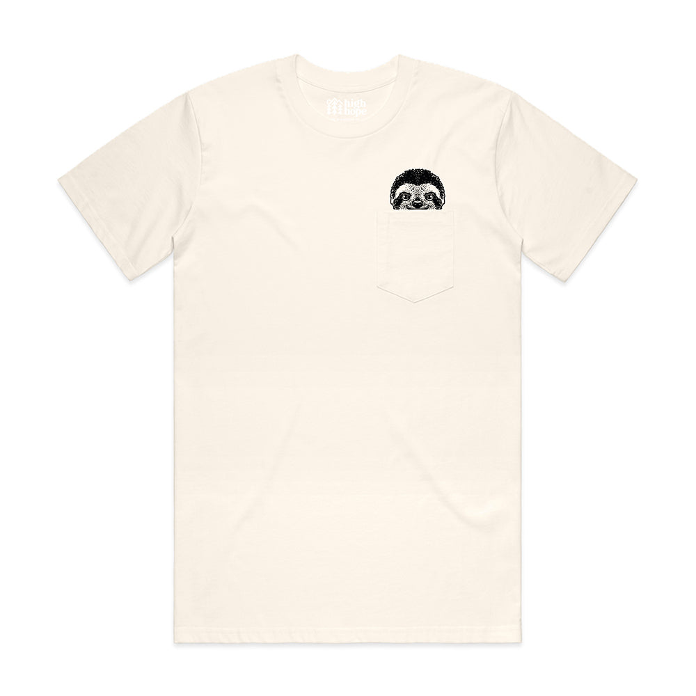 Sloth Heavyweight Pocket Tee