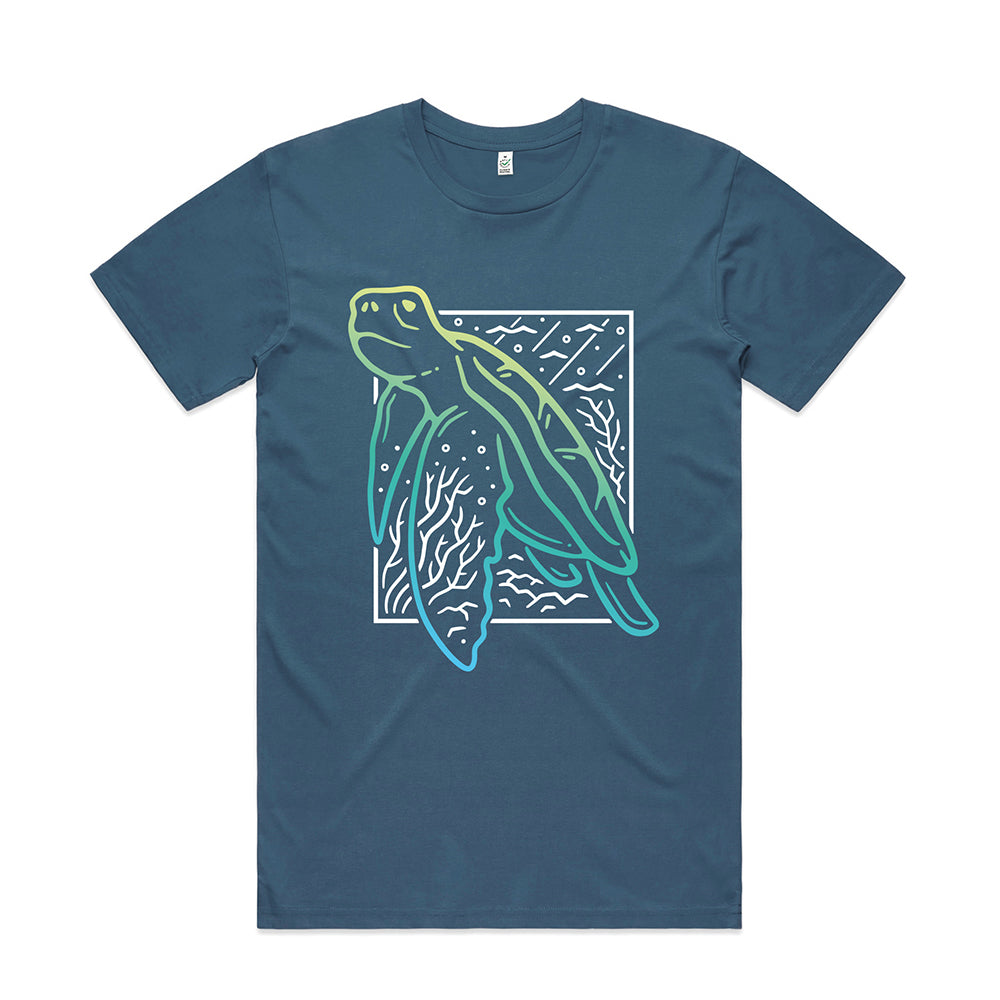 Turtle Scene T-shirt / Front Print
