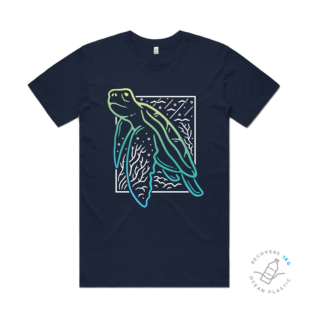 Turtle Scene T-shirt / Front Print