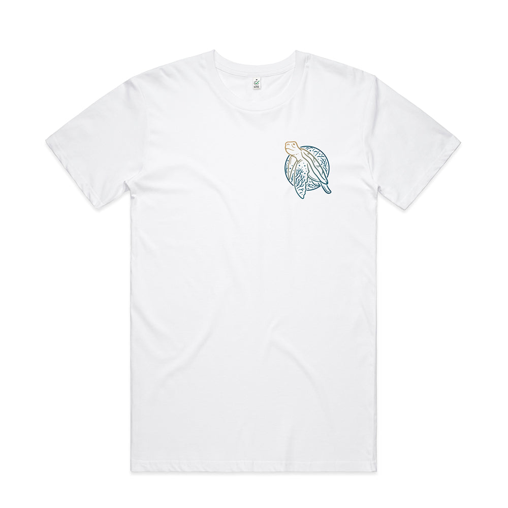 Turtle Scene T-shirt / Pocket Print