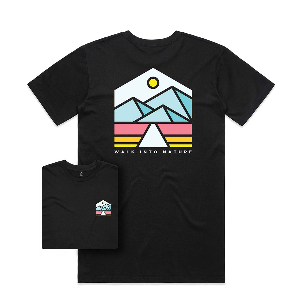 Walk Into Nature T-shirt / Back Print