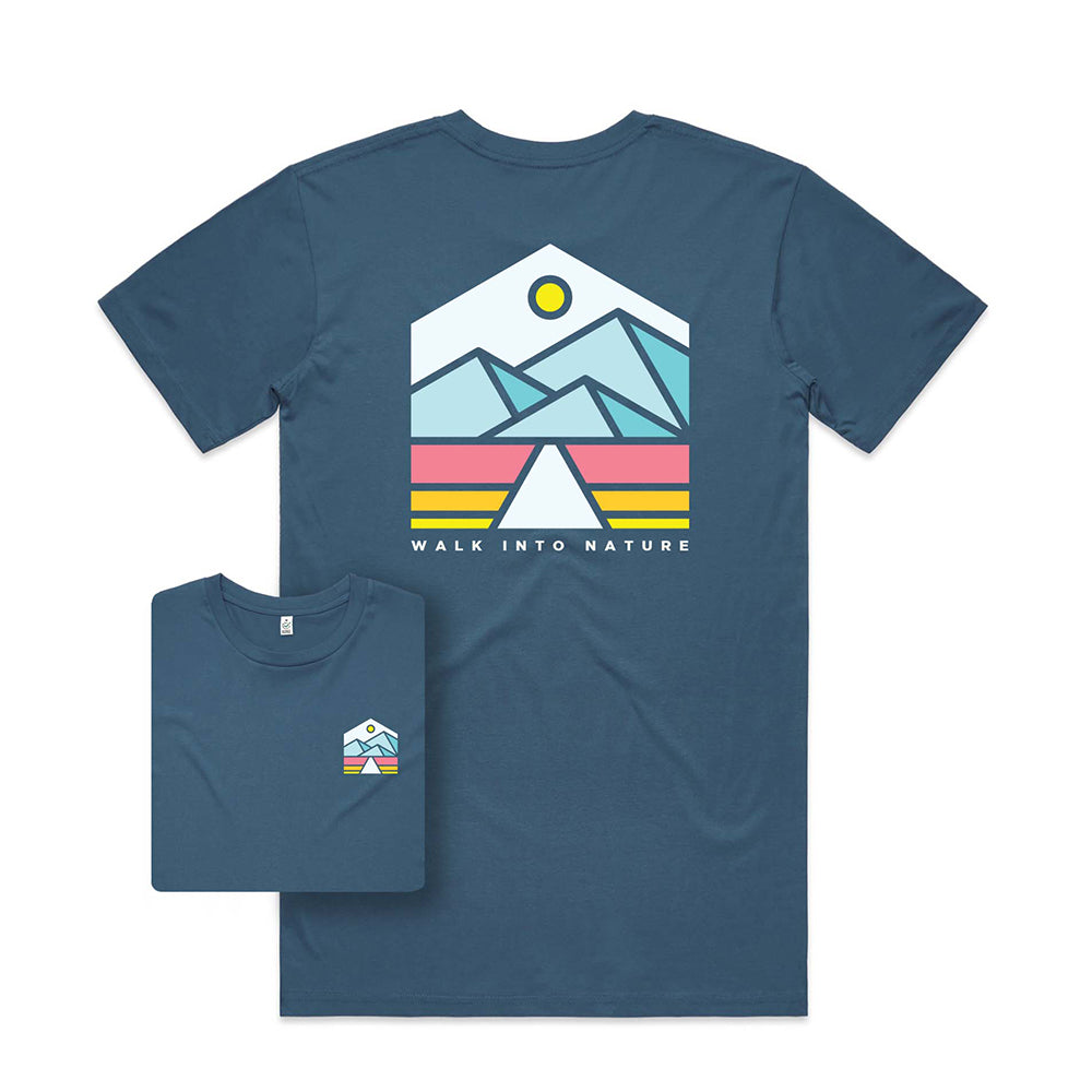 Walk Into Nature T-shirt / Back Print