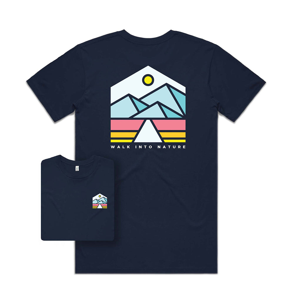 Walk Into Nature T-shirt / Back Print