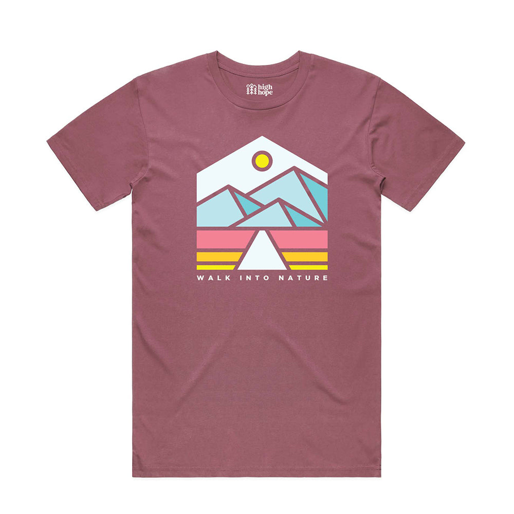 Walk Into Nature T-shirt / Front Print