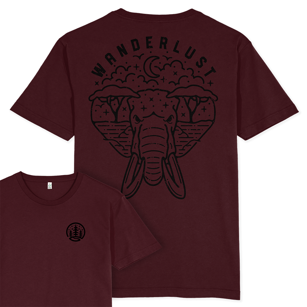 Wanderlust T-shirt / Back Print