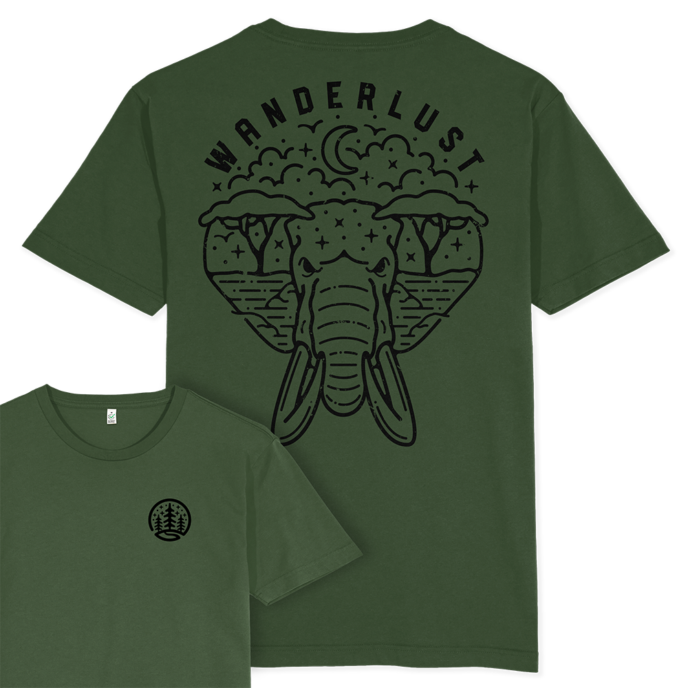 Wanderlust T-shirt / Back Print