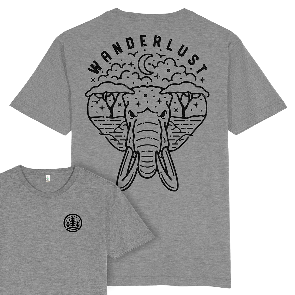 Wanderlust T-shirt / Back Print