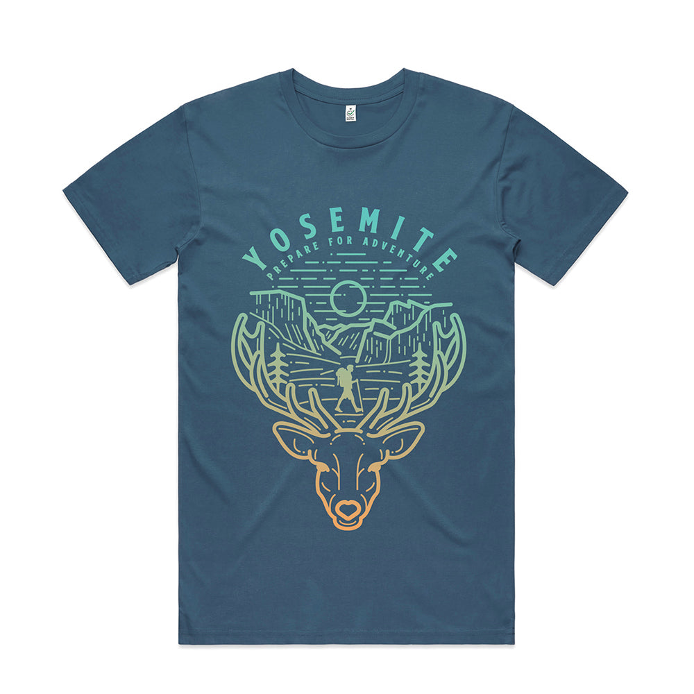 Yosemite Hiker T-shirt / Front Print