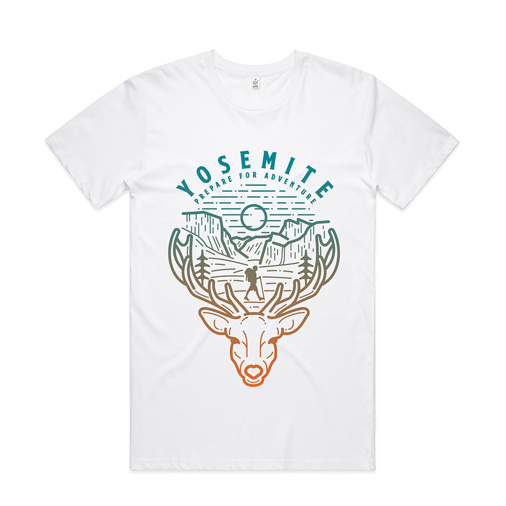 Yosemite Hiker T-shirt / Front Print