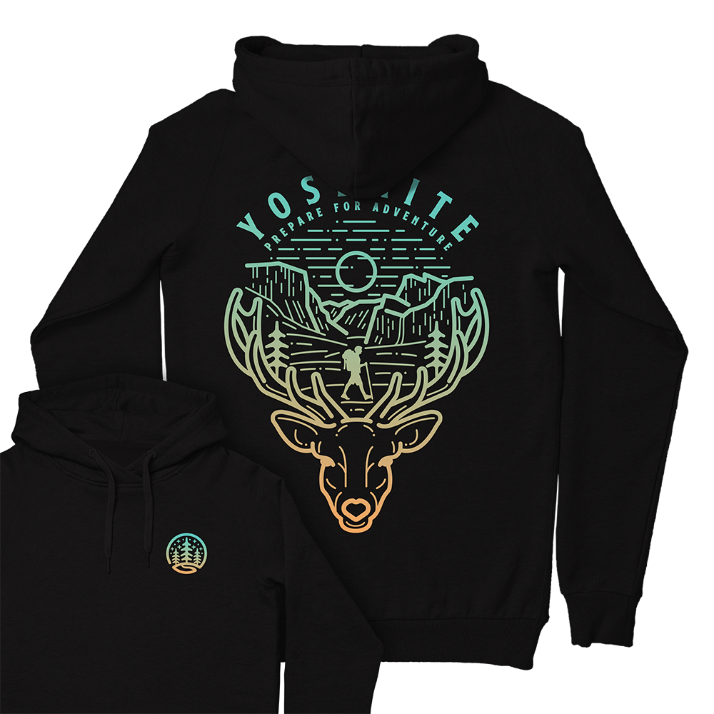 Yosemite Hoodie / Back Print