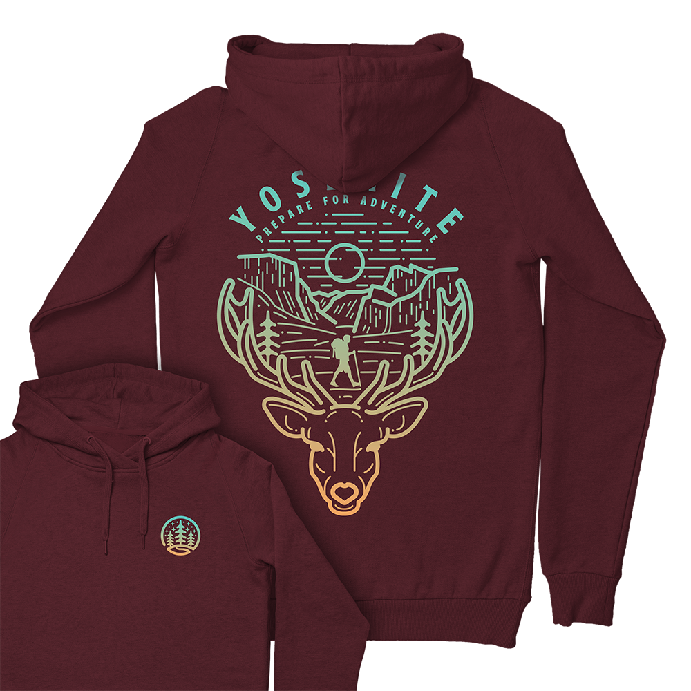Yosemite Hoodie / Back Print