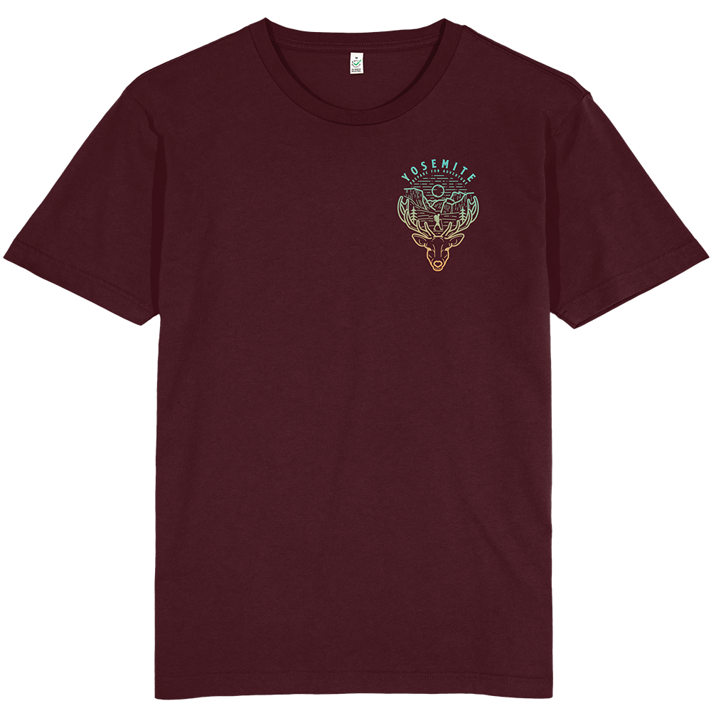 Yosemite Hiker T-shirt / Pocket Print