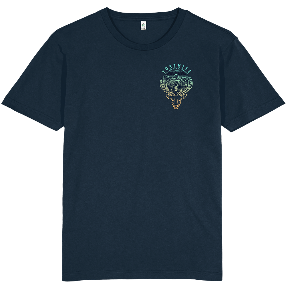 Yosemite Hiker T-shirt / Pocket Print