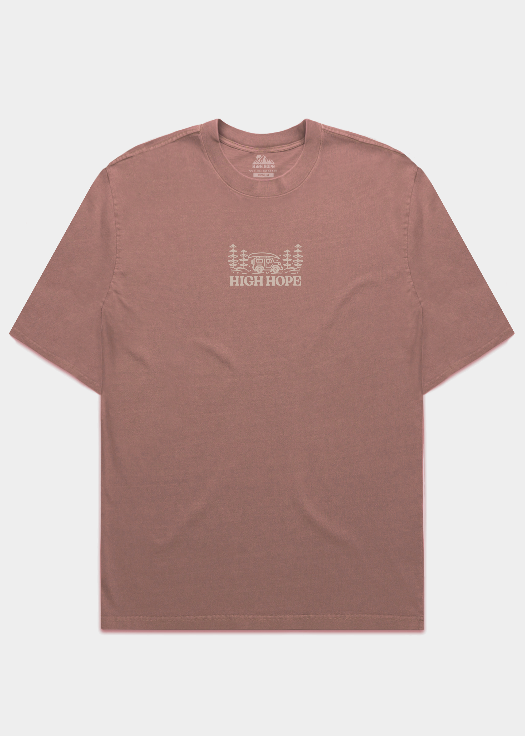Adventure Begins Heavyweight T-shirt / Back Print