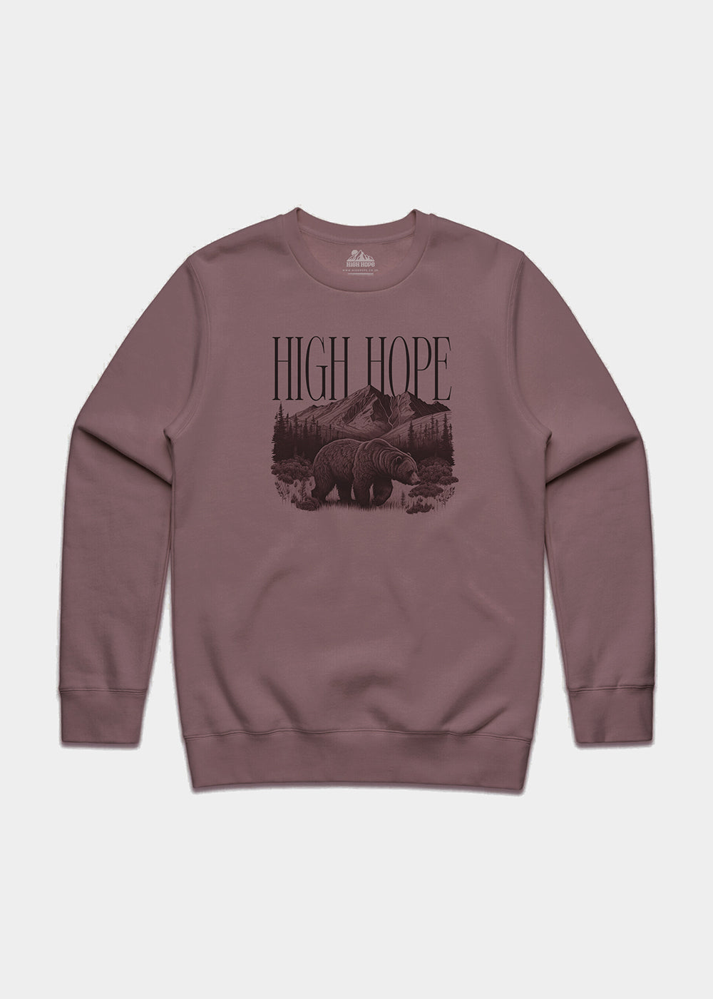Bear Sweatshirt / Front Print