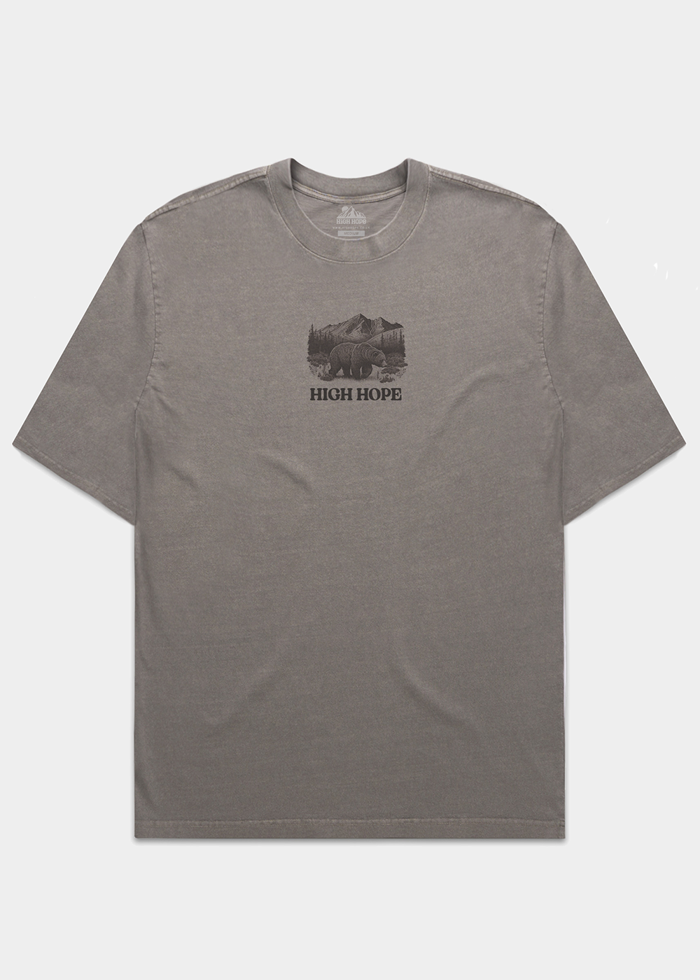 Bear Heavyweight T-shirt / Back Print