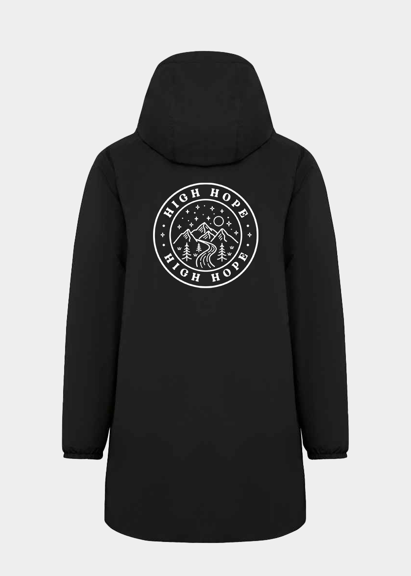 Unisex Sherpa Lined Waterproof Jacket