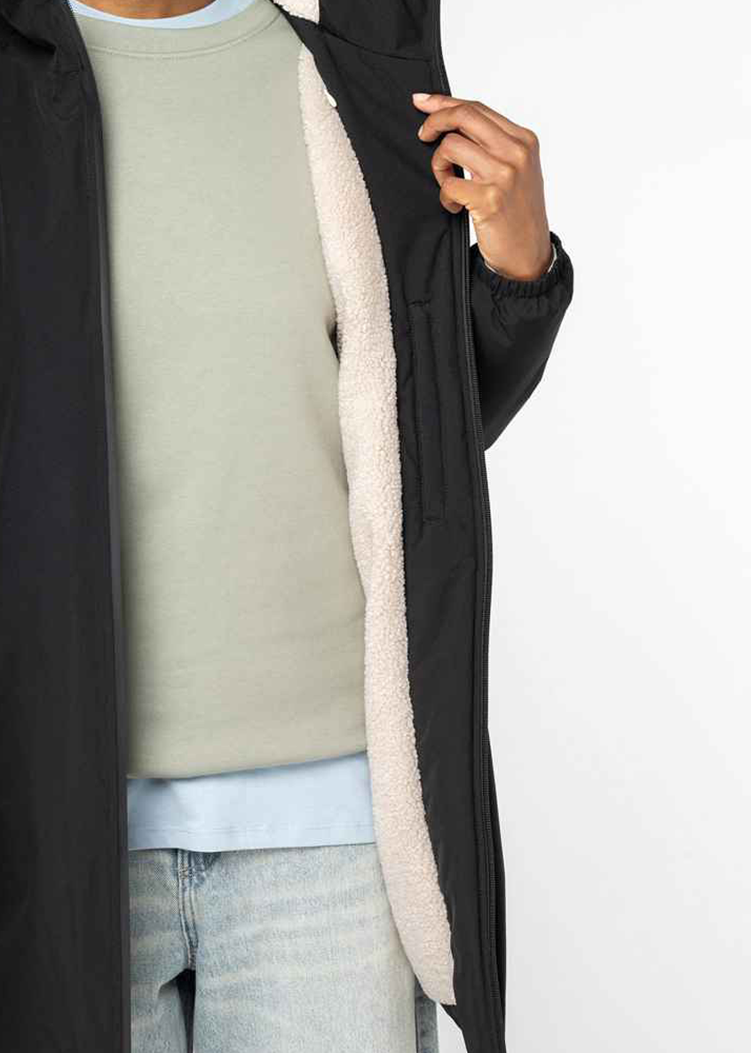 Unisex Sherpa Lined Waterproof Jacket