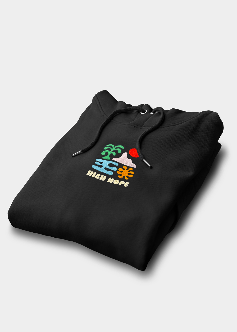 Organic Planet Hoodie / Embroidered