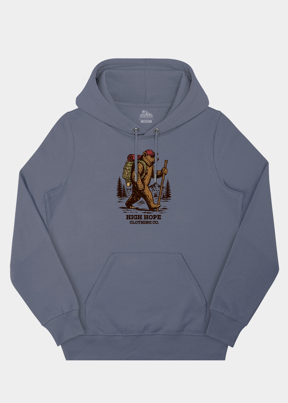 Trail Bear Hoodie / Front Print