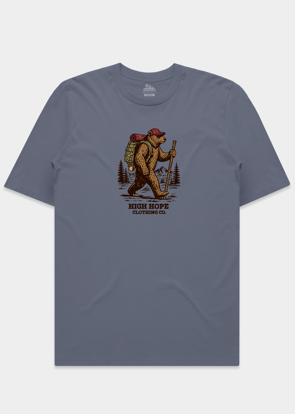 Trail Bear T-shirt / Front Print