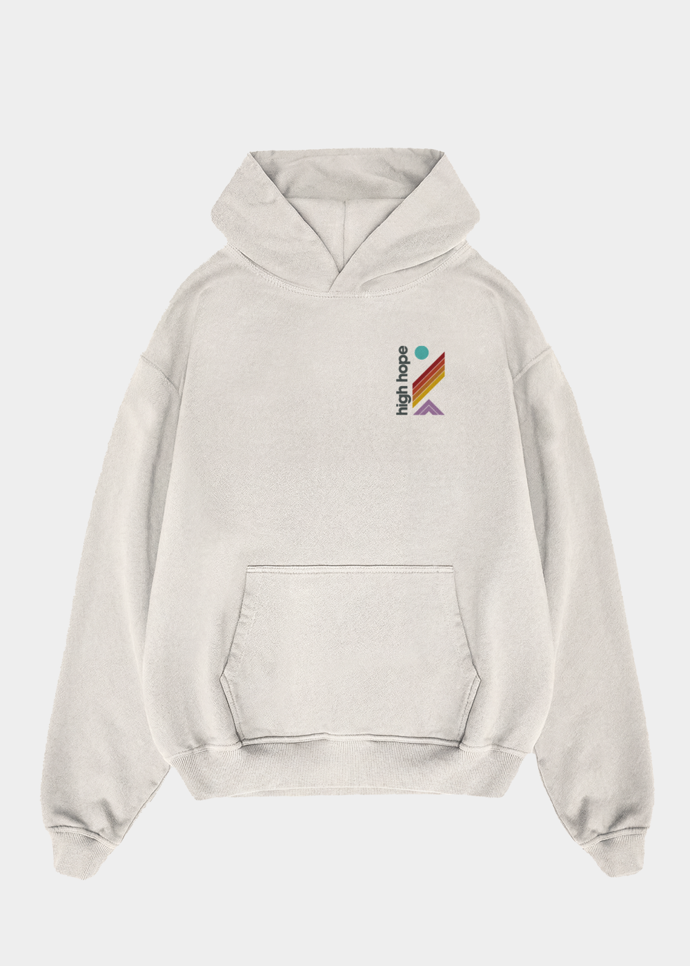 Retro Faded Hoodie / Back Print