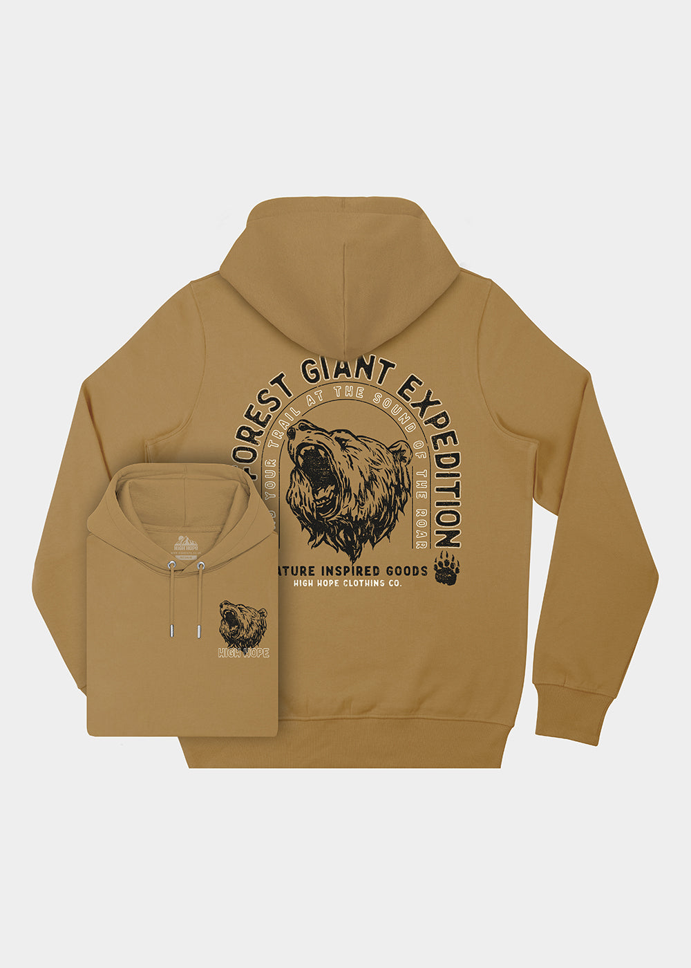 Forest Giant Hoodie / Back Print