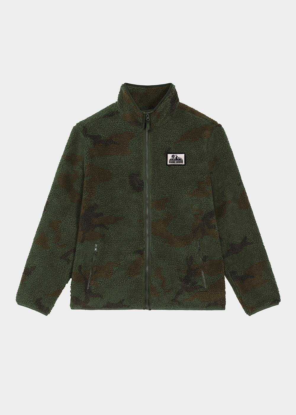 Logo Sherpa Zip Fleece