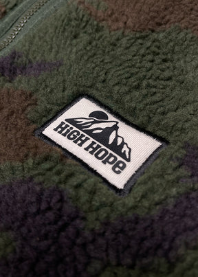 Logo Sherpa Zip Fleece