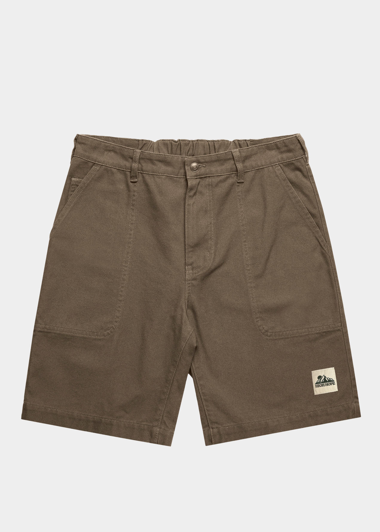 Logo Canvas Shorts