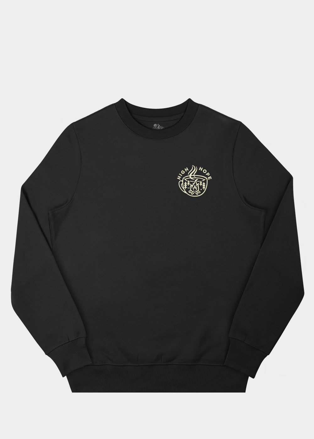 Coffee & Campfires Sweatshirt / Back Print