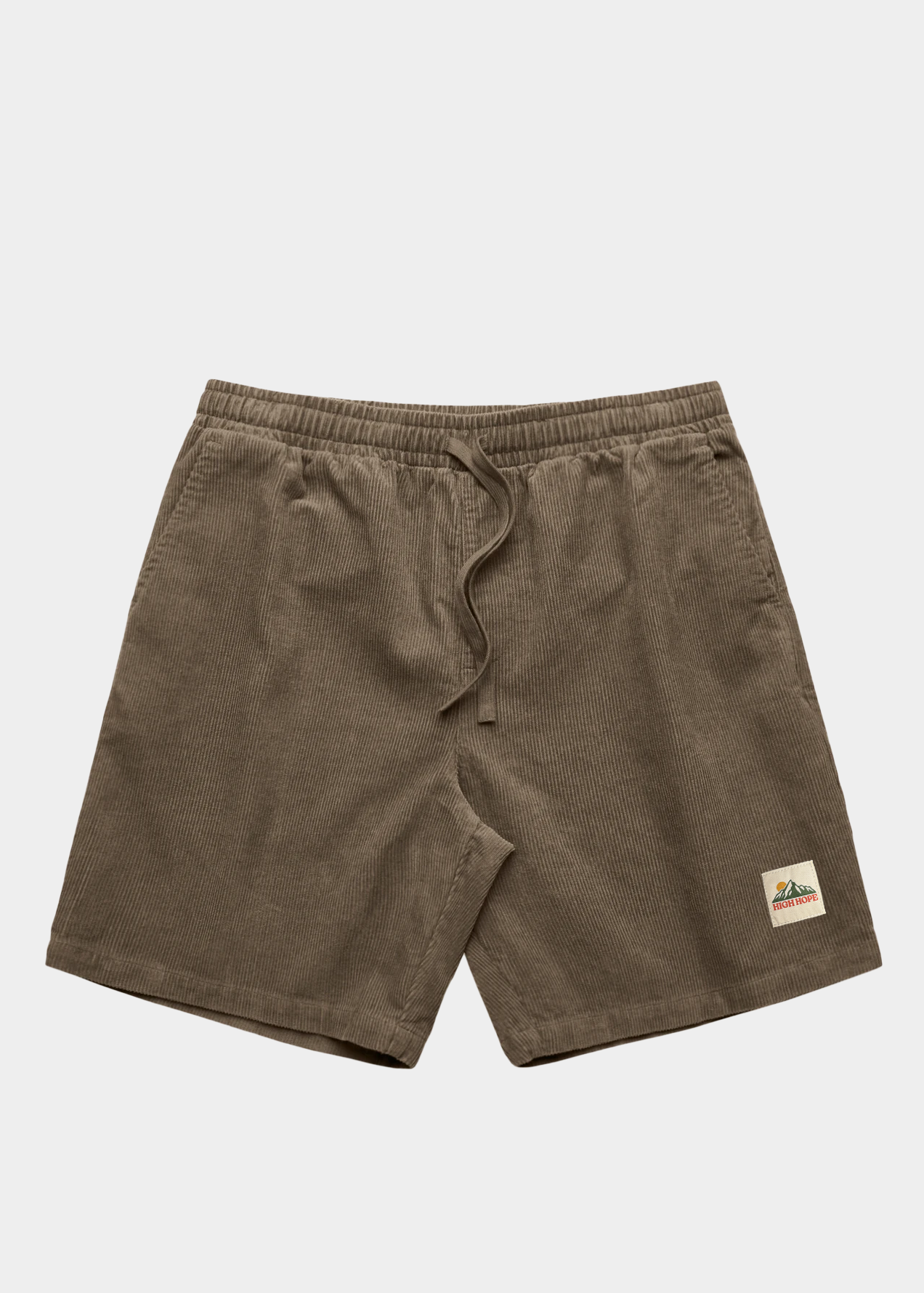Logo Cord Shorts