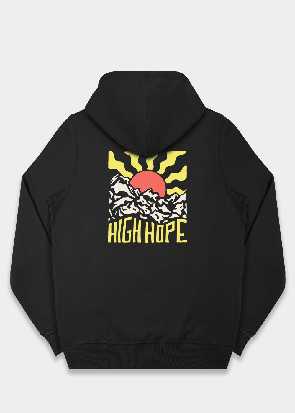 Craggy Cliff Hoodie / Back Print
