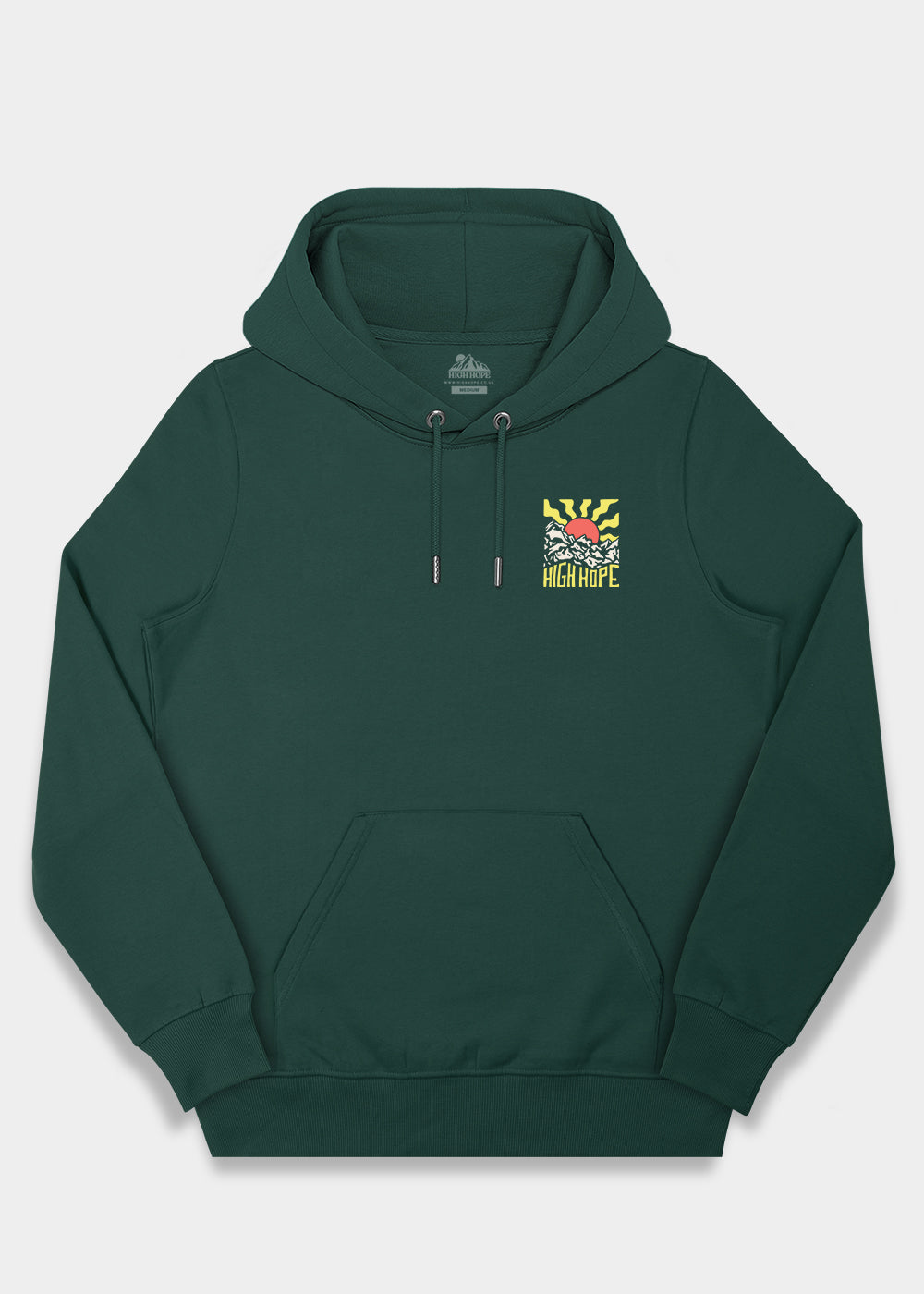 Craggy Cliff Hoodie / Back Print