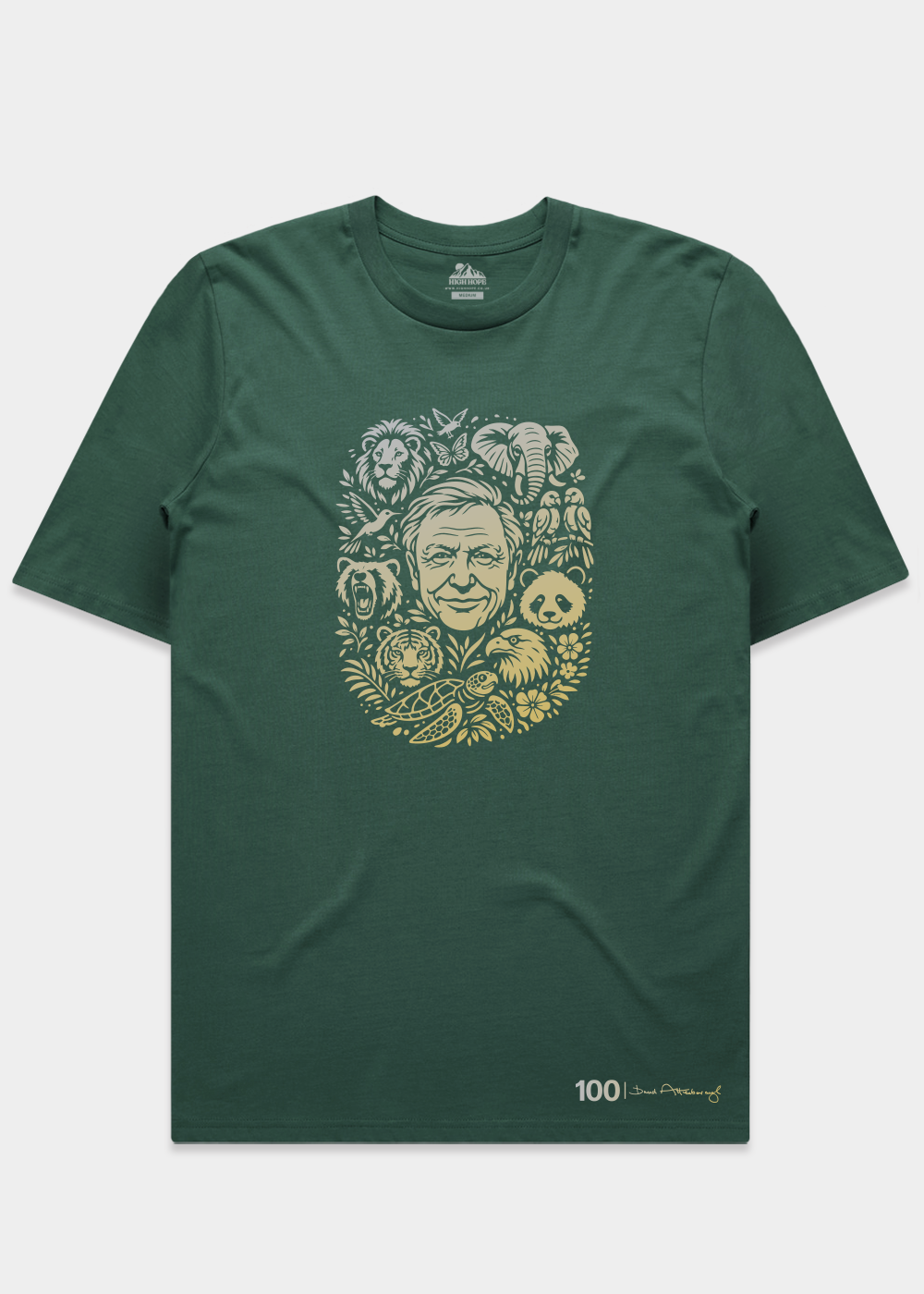 100 David T-shirt / Front Print