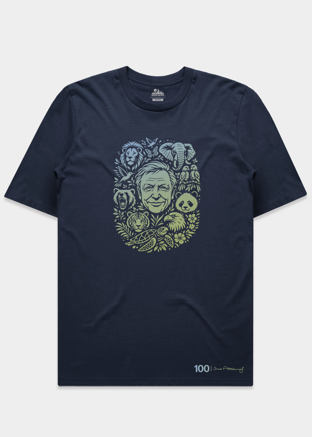 100 David T-shirt / Front Print