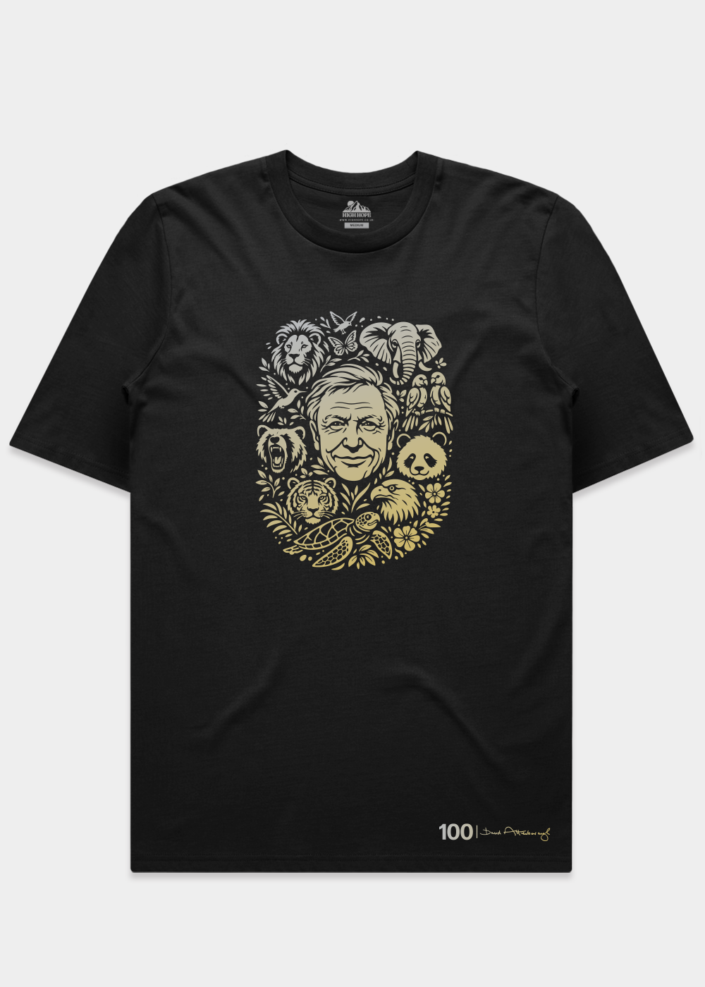 100 David T-shirt / Front Print