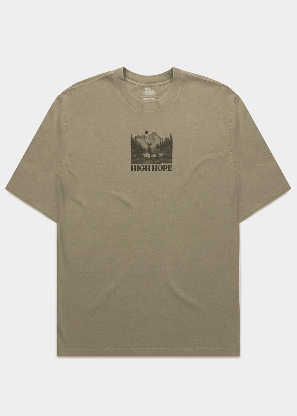 Deer Heavyweight T-shirt / Back Print
