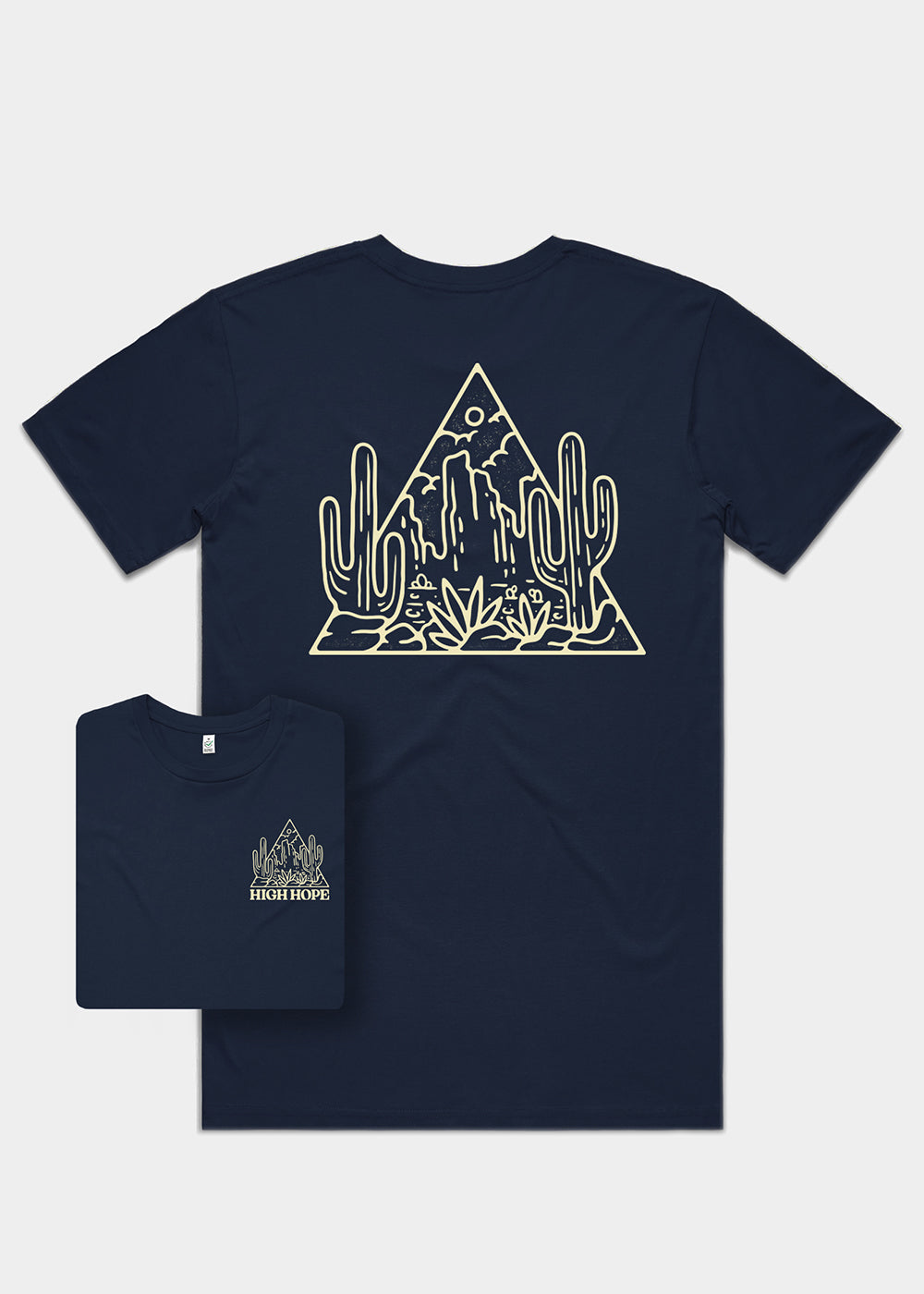 Desert T-shirt / Back Print