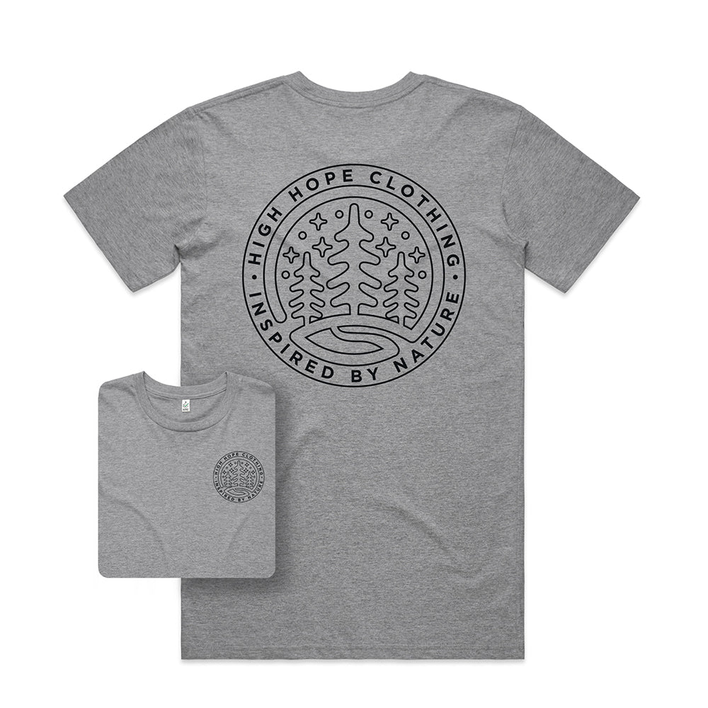 Emblem T-shirt / Back Print